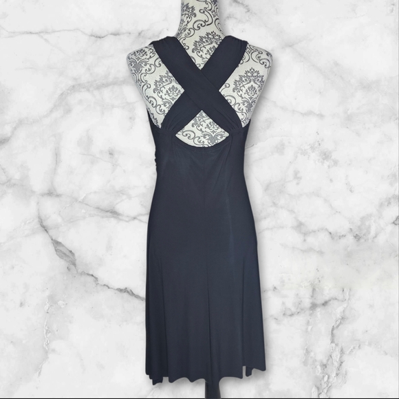 JESSICA Sleeveless Little Black Dress - Medium (No Tag) - Picture 5 of 6